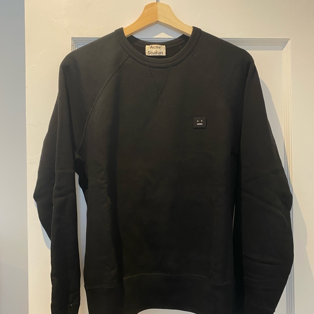 Acne Studios Black Fleece Crewneck Sweater